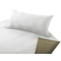 Tandem 135 x 200 Duvet Cover Set - Brushed Cotton And Satin